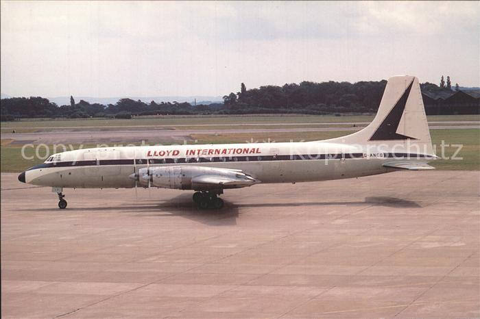 Flugzeuge Zivil Lloyd International B175 Britannia 307F G-ANCD