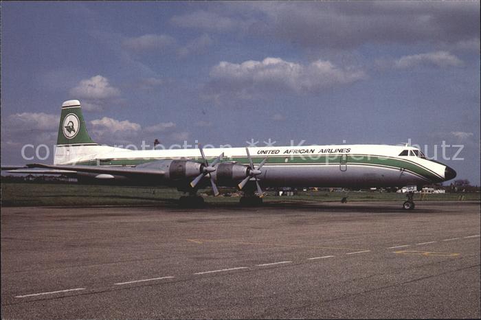 Flugzeuge Zivil Canadair CL44 United African Airlines