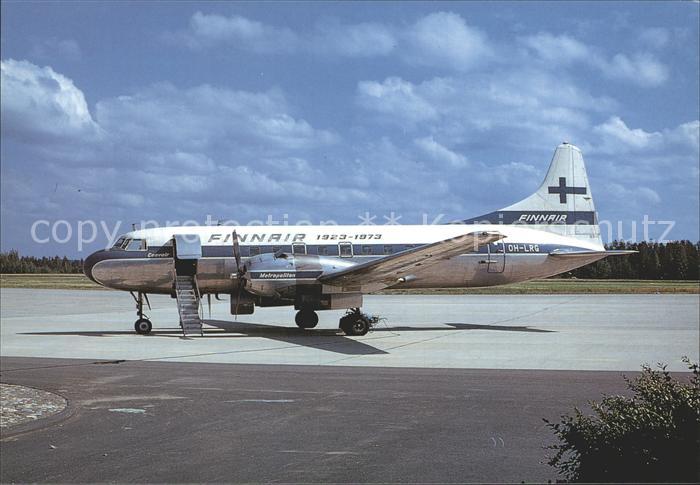 Flugzeuge Zivil Finnair Convair 340 Helsinki