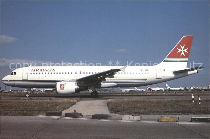 Flugzeuge Zivil Air Malta Airbus A-320-211 9H-ABP