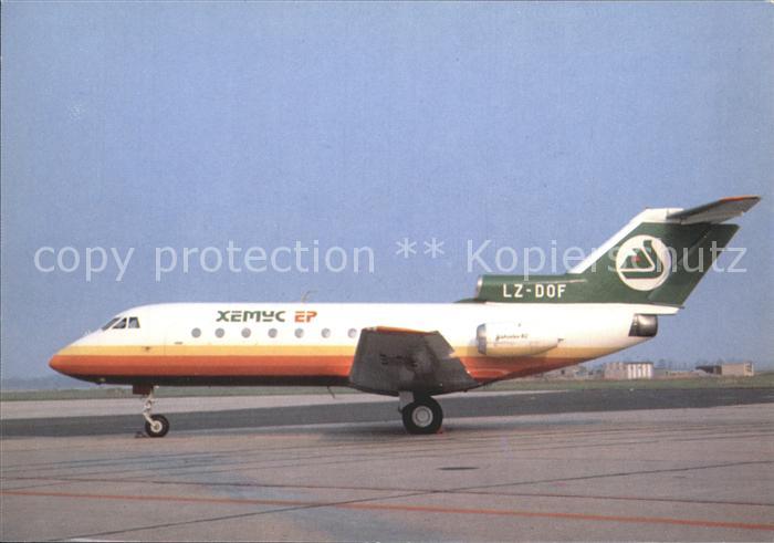Flugzeuge Zivil Yakovlev YAK-40 LZ-DOF Hemus Air Bratislava
