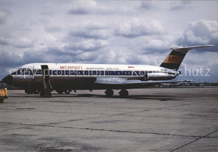 Flugzeuge Zivil Merpati Nusantara Airlines BAC 1-11-401AK N5032