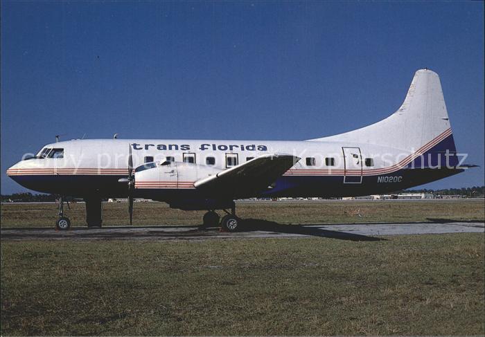 Flugzeuge Zivil Trans Florida Convair 240 Daytona Beach