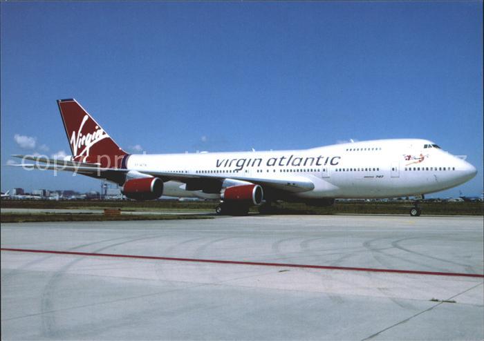 Flugzeuge Zivil Virgin Atlantic B747-200 TF-ATN