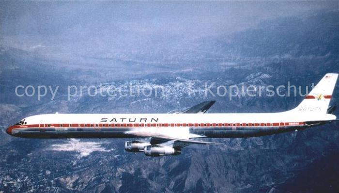Flugzeuge Zivil Saturn McDonnell Douglas DC-8-61 N8956U