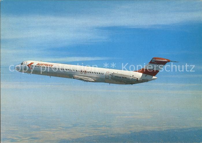 Flugzeuge Zivil Austrian Airlines Douglas DC9-81