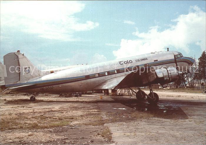 Flugzeuge Zivil TALA Colombia McDouglas DC-3C Bogota