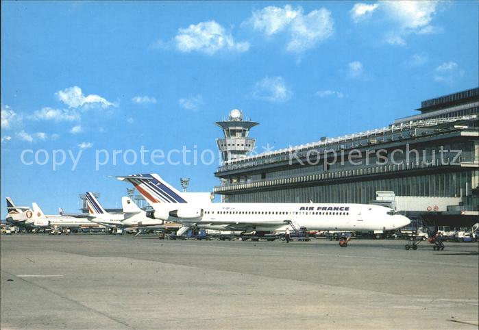 Airport Aeroporto Flughafen Aeroport de Paris-Orly Air France