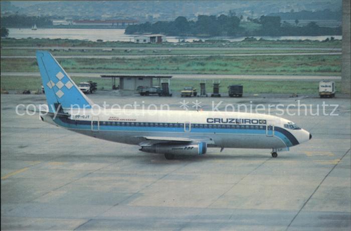 Flugzeuge Zivil Boeing 737-2C3 PP-CJT CRUZEIRO DO SUL Rio de Janeiro