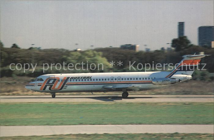 Flugzeuge Zivil BAC 1 11 srs 401 LV-MZM AUSTRAL Buenos Aires