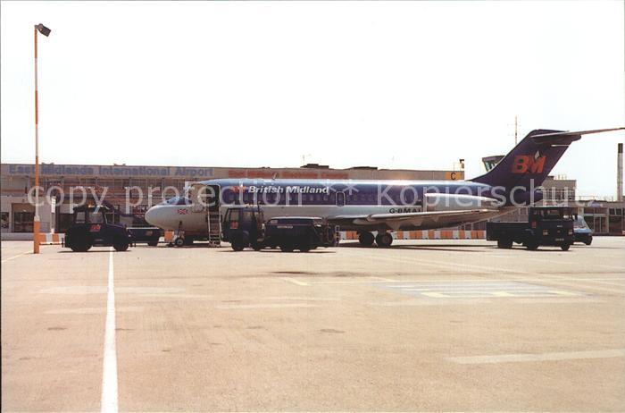 Flugzeuge Zivil British Midland EAST MIDLANDS Int.Airpo