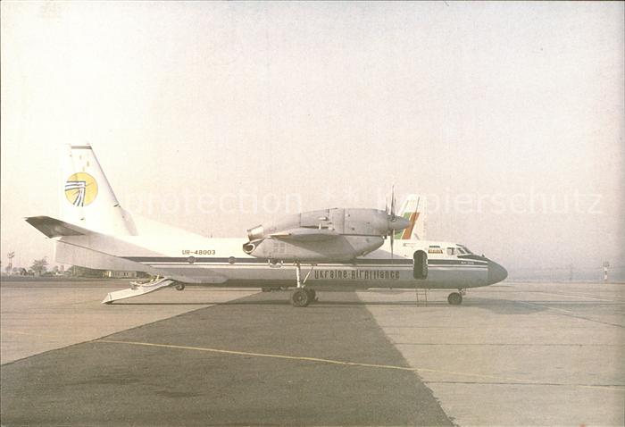 Flugzeuge Zivil AN-24 UR-48003 Ukraine Airalliance