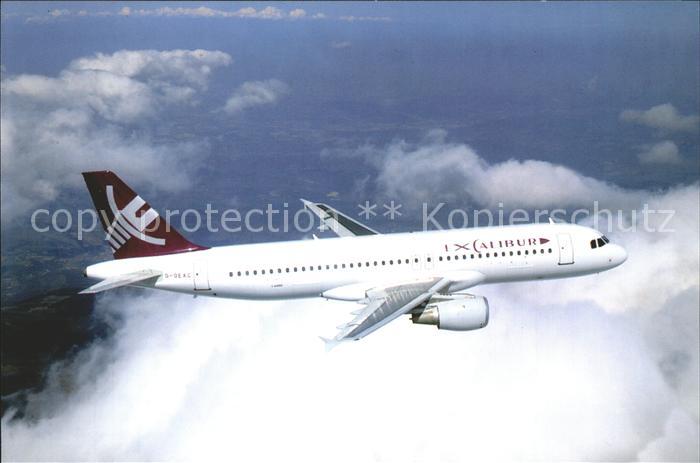 Flugzeuge Zivil Excalibur Airways Airbus A320-200