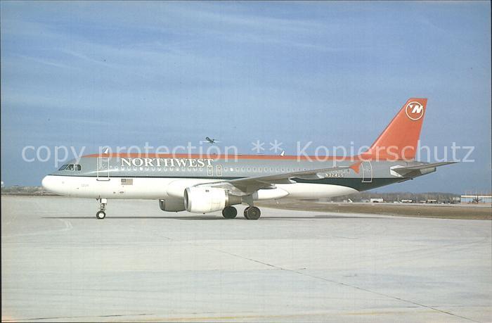 Flugzeuge Zivil Airbus Industrie A320-211 Northwest Airlines N324US