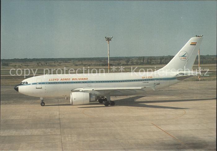 Flugzeuge Zivil LLoyd A.Boliviano A-310/304 CP-2232 Sta.Cruz de la Sierra