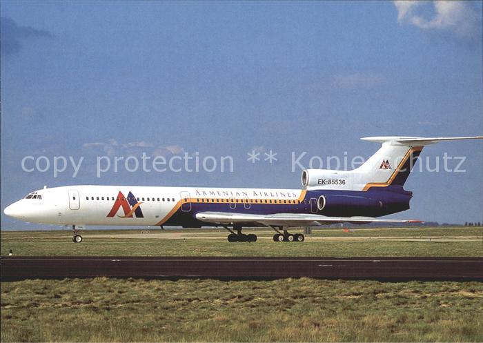 Flugzeuge Zivil Armenian Airlines TU-154B-2 EK-85536 CDG Paris