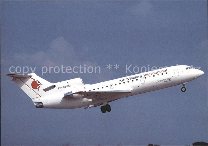 Flugzeuge Zivil air Moldova International YAK-42D ER-42409 Frankfurt am Main