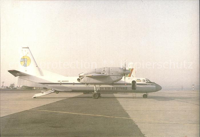 Flugzeuge Zivil AN-24 UR-48003 Ukraine Airalliance