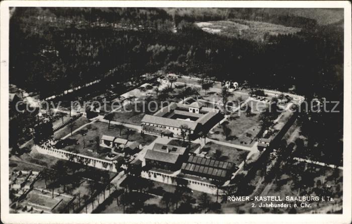 Saalburg Taunus Fliegeraufnahme Roemerkastell