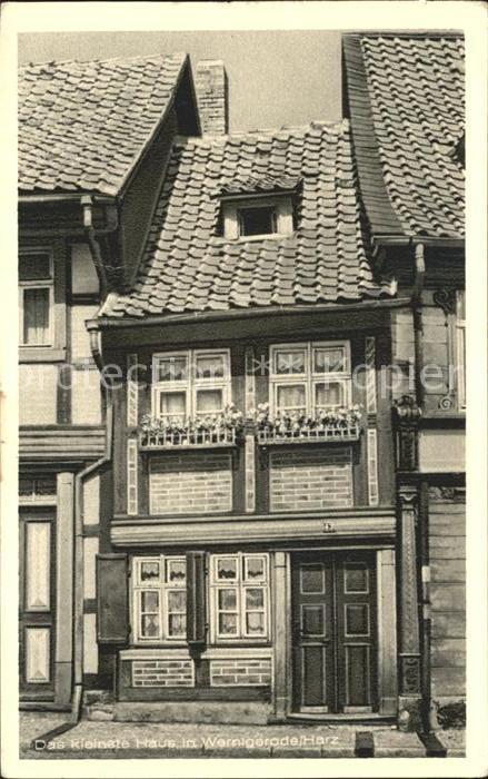 Wernigerode Harz Das Kleinste Haus