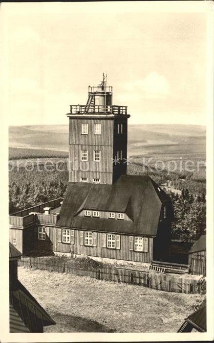 Fichtelberg Oberwiesenthal Wetterwarte