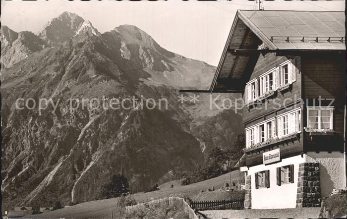 Mittelberg Kleinwalsertal Haus Alpenland Mittelberg
