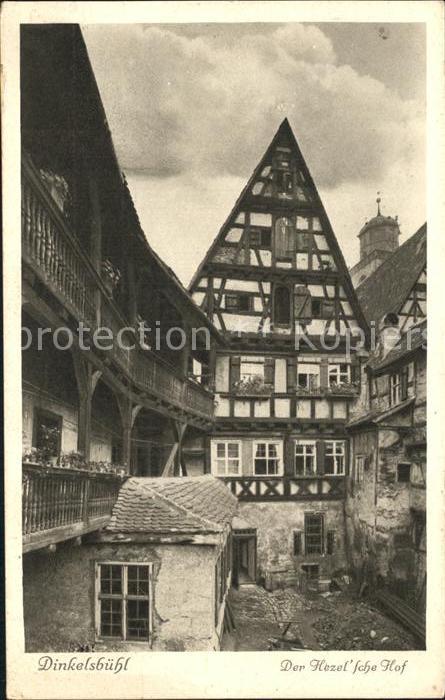 Dinkelsbuehl Der Hezelsche Hof