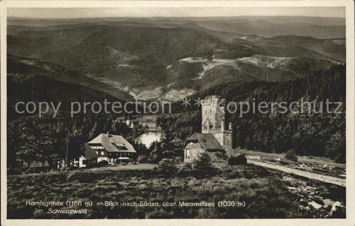 Hornisgrinde mit Mummelsee