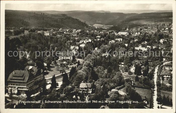 FREUDENSTADT BW Fliegeraufnahme