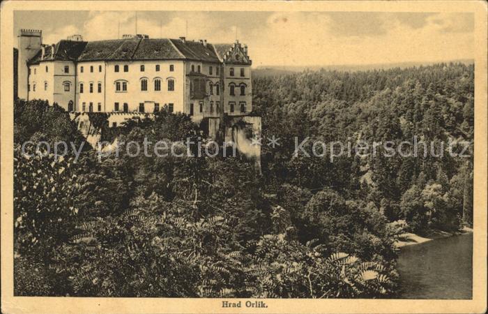 Orlik nad Vltavou Hrad Burg