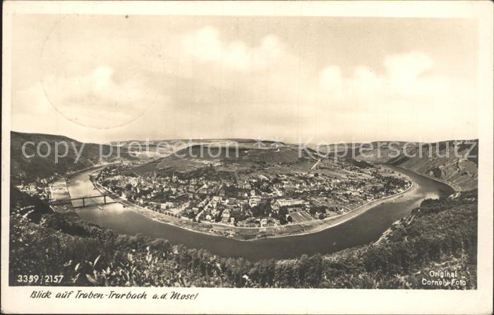 Traben-Trarbach Fliegeraufnahme Moselpartie