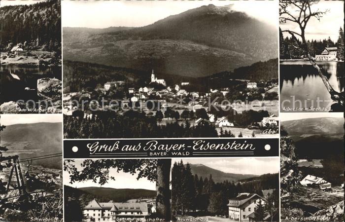 Bayerisch Eisenstein Arbersee Arberschutzhaus Seilbahn