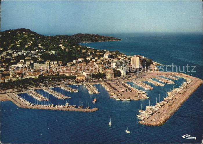 Sainte Maxime sur Mer Var Fliegeraufnahme mit Hafen
