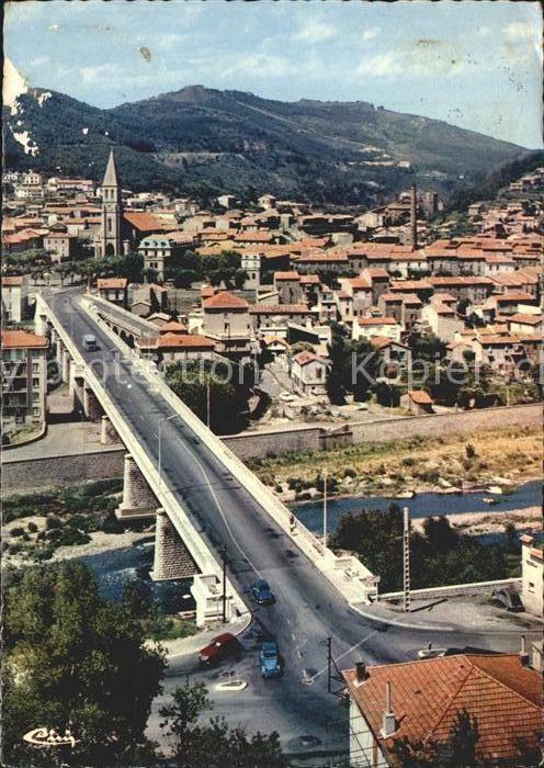 La-Grande-Combe Saint-Martin-de-Valgalgu Fliegeraufnahme La Grand Combe