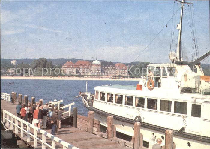 Zoppot Sopot Schiffsanlegestelle
