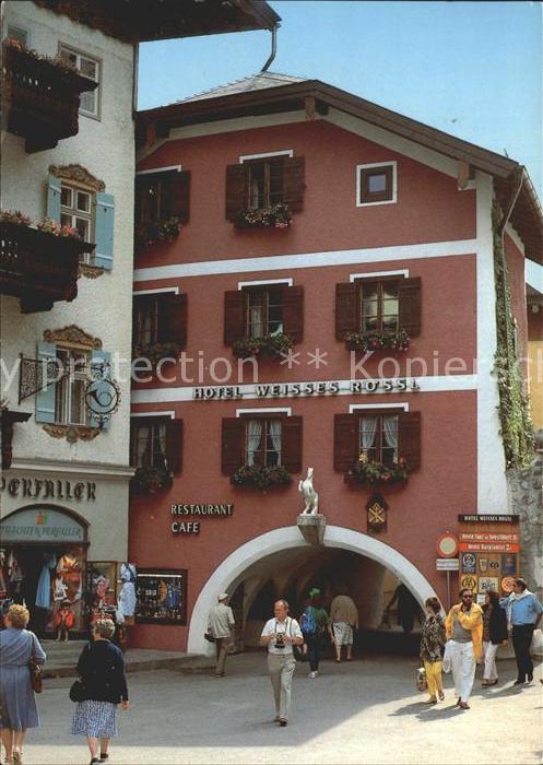 St Wolfgang Wolfgangsee Hotel Weisses Roessl