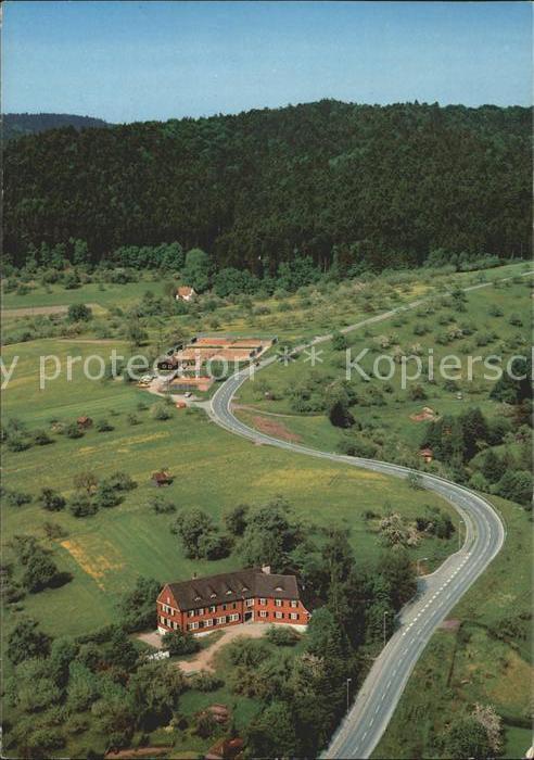 Murrhardt Rems-Murr-Kreis BW Fliegeraufnahme Eugen Naegele Jugendherberge