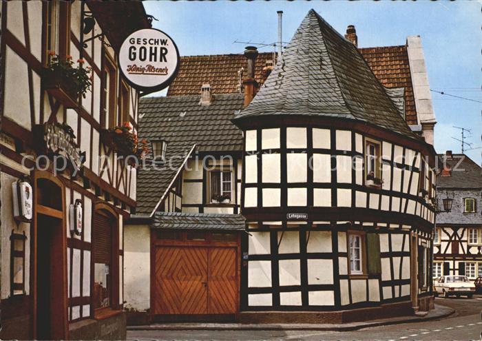 Unkel Rhein Buegeleisenhaus Fachwerk