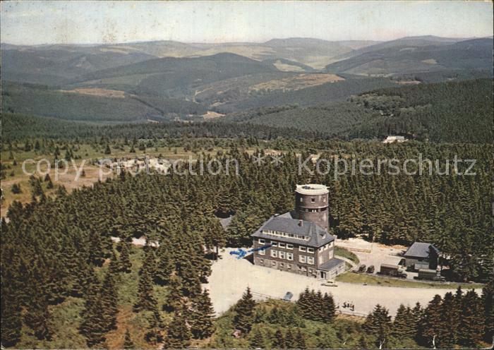 Winterberg Hochsauerland Kahler Asten Astenturm Fliegeraufnahme