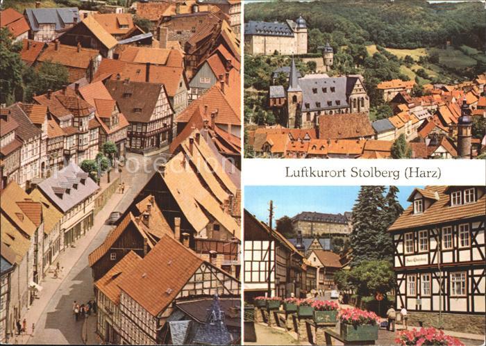 Stolberg Harz Fliegeraufnahme