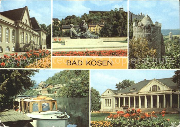 Bad Koesen Badehaus Gradierwerk Rudelsburg Kurmittelhaus