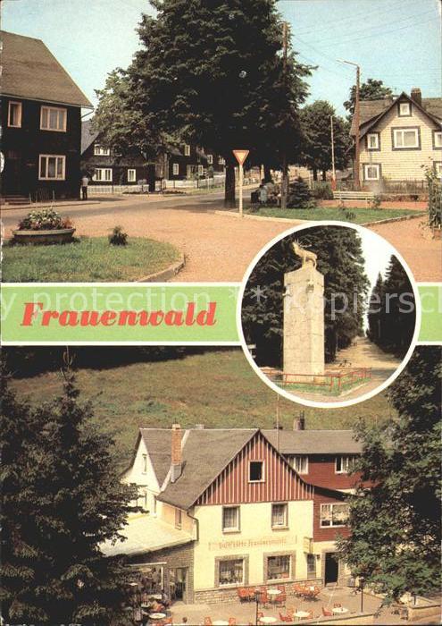 Frauenwald Thueringen Platz des Friedens