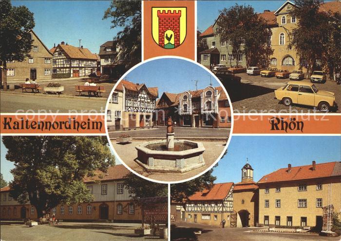 Kaltennordheim Restaurant Hirsch Wilhelm Kuelz Platz Schloss