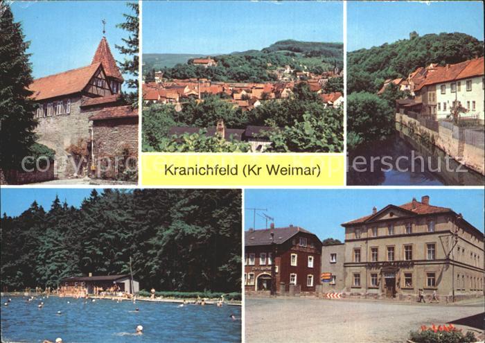 Kranichfeld Niederburg Oberschloss Bad Markt