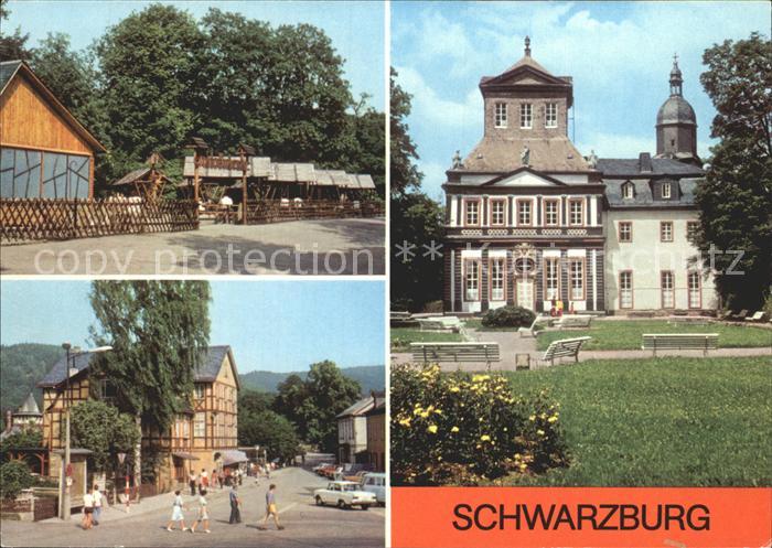 Schwarzburg Thueringer Wald Restaurant-Schlossschaenke Max-Reimann-Platz Kaisers