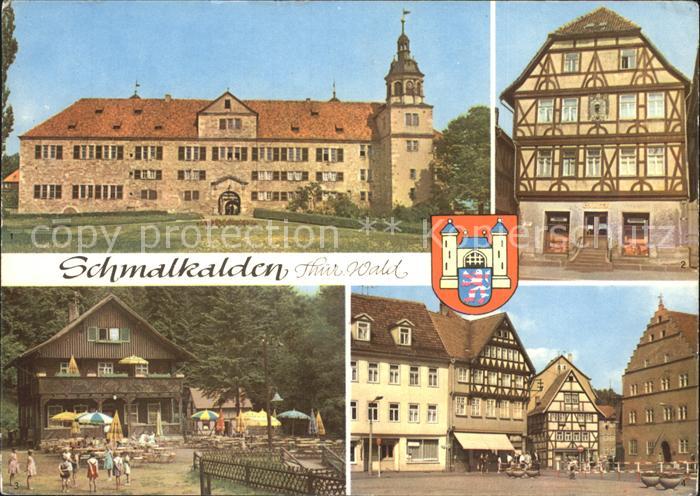 Schmalkalden Thueringen Schloss Wilhelmsburg Lutherhaus HOG Ehrental Altmarkt