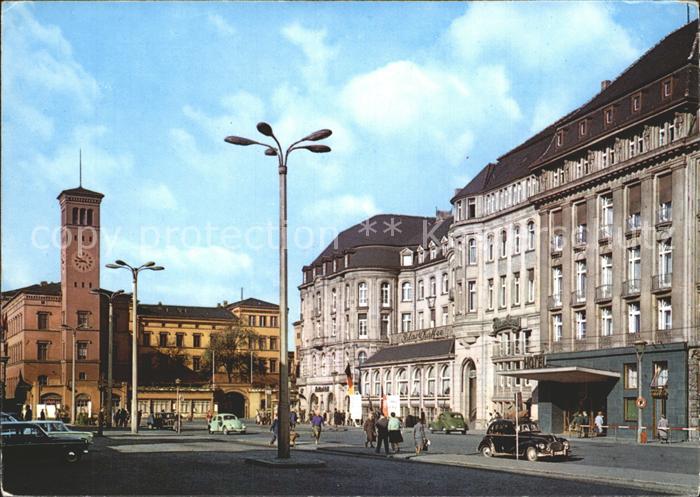 ERFURT  CITY Bahnhofsplatz Interhotel-Erfurter Hof