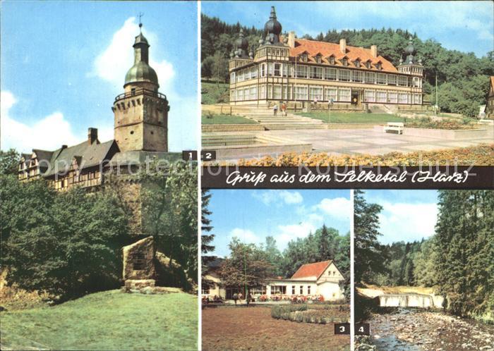 Harz Selketal Museum-Burg-Falkenstein Alexisbad Selkemuehle