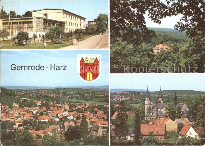 Gernrode Harz Erholungsheime Fritz Heckert und Stubenberg Stiftskirche