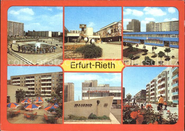 Rieth Erfurt Cafe-Berolina Rathaus Leningedenkstaette Berliner-Platz